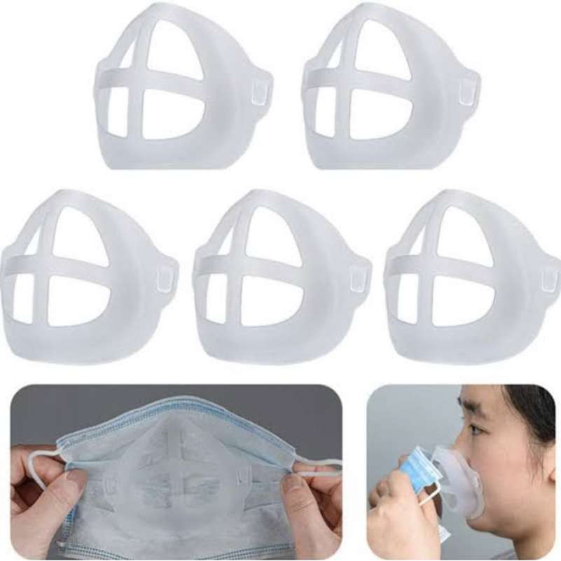 PENYANGGA MASKER 3D MASK BRACKET SILIKON SIRKULASI UDARA [PM]