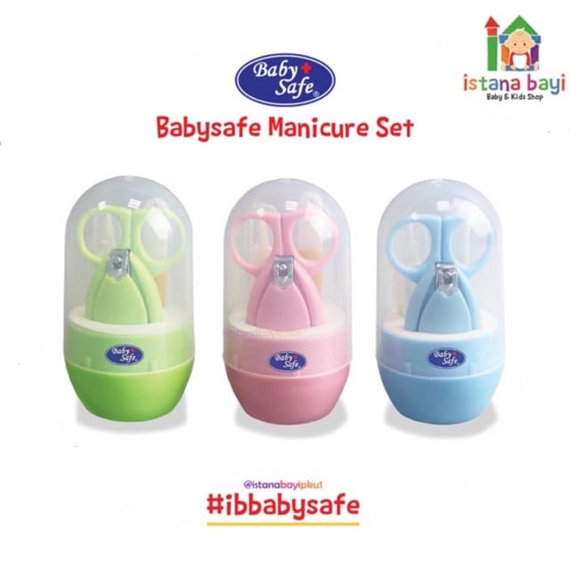 Baby Safe Manicure Set - Set Gunting kuku RKM103/Healthy Grooming set