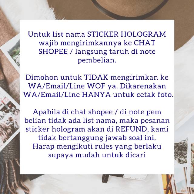 [SET] CUTTING STICKER UKURAN 30X10CM ISI BANYAK NAMA MURAH BANGETTT