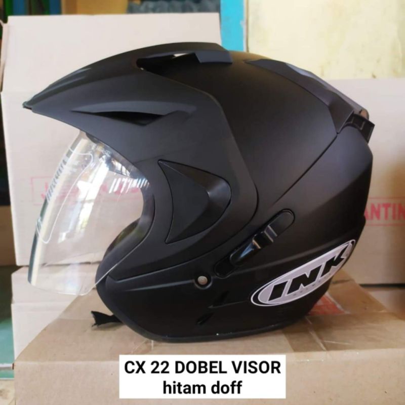 HELM INK  DOBLE VISOR KUALITAS TERBAIK DARI YG LAIN ORIGINAL FNK TERMURAH-7