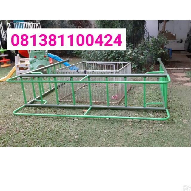 Panjatan anak belum dipasang monkey bar anak bisa untuk dewasa besi anti karat galvanis free ong jkt