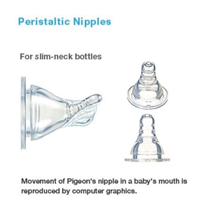 Botol Susu Pigeon Standard Peristaltic Nipple 240ml