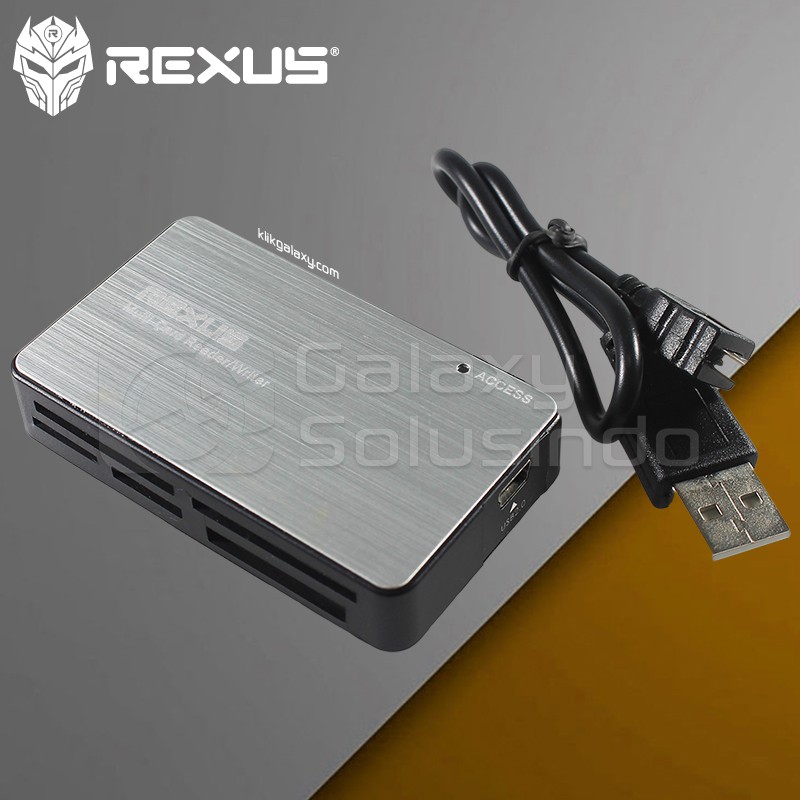 REXUS RXC-208 : USB 2.0 Card Reader All in 1 Multi Card Reader