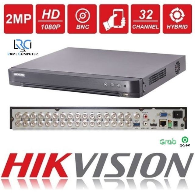 HIKVISION 32 CH UP TU CAMERA 4MP HIYBRID FULL HD DS 7232 HQHI-K2