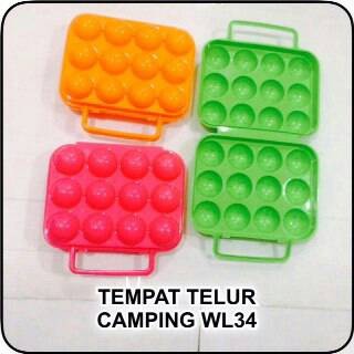 (Alat Masak Camping) TEMPAT TELOR ISI 12PCS. OUTDOOR