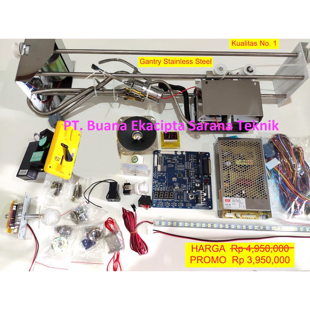 TERJUAL Kit mesin capit diluar box capitan L, power supply ampere besar, dll