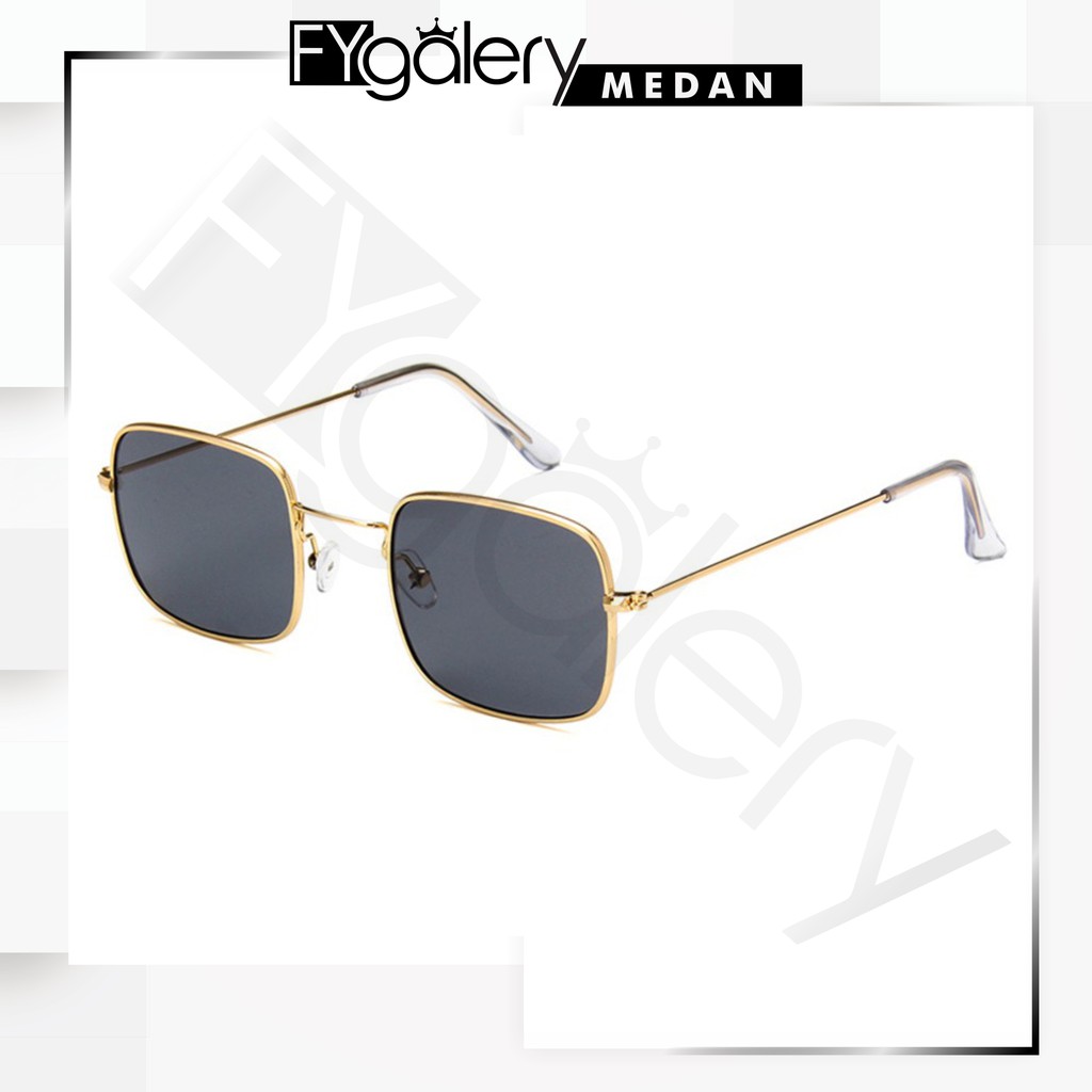 FygaleryMedan K704 Kacamata Wanita Kaca Mata Hitam Sunglasses Style Korea Fashion Pria