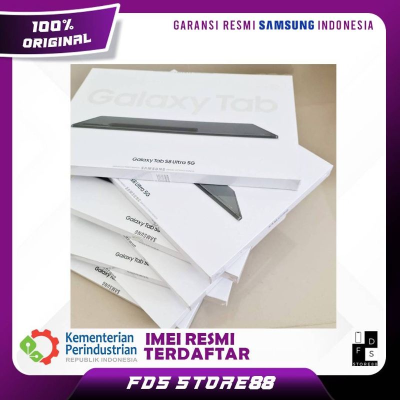 Samsung Galaxy Tab S8 Ultra 256 5G Garansi Resmi SEIN