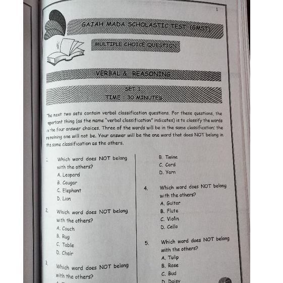 

8.8 Year Sale LATIHAN SOAL TES IUP UGM 2023 PROGRAM MEDICINE ,.,.,.,,