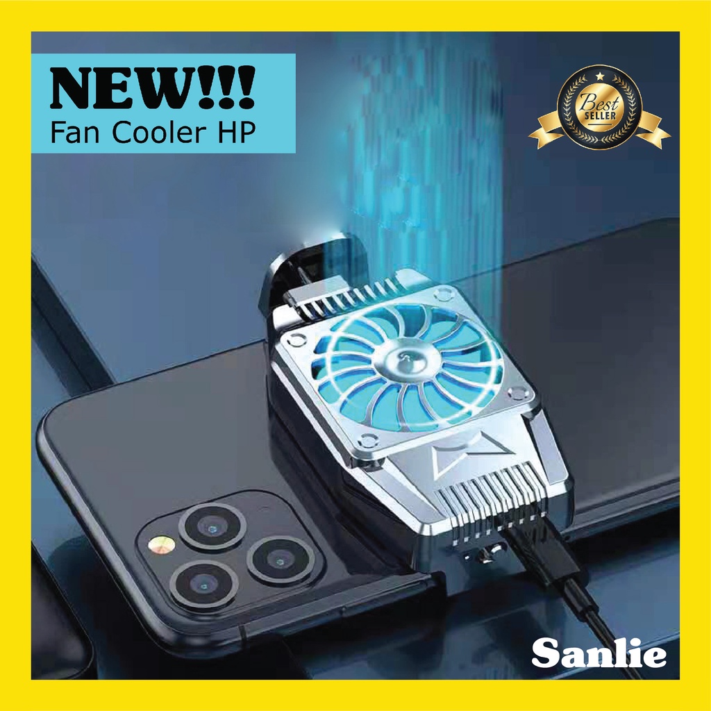 Sanlie Fancooler Radiator Pendingin HP Coolingfan Gaming / Cooler Hp Funcooler