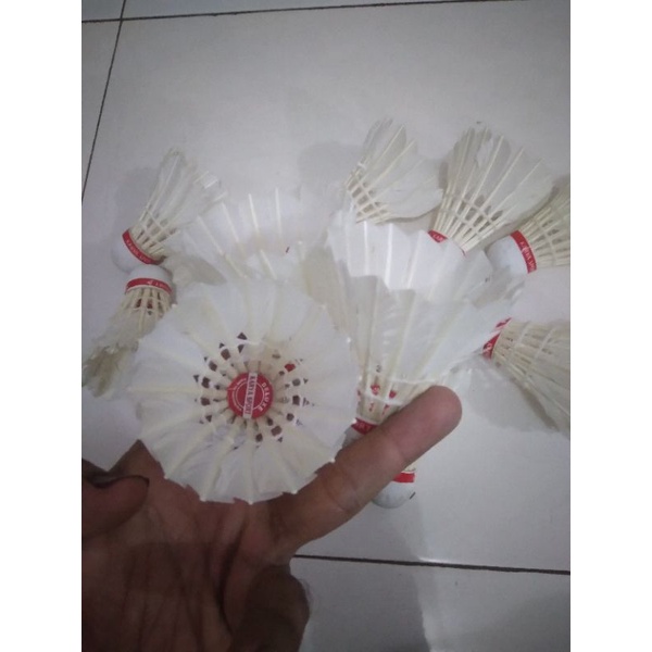 Shuttlecock cock kok bekas seken bagus