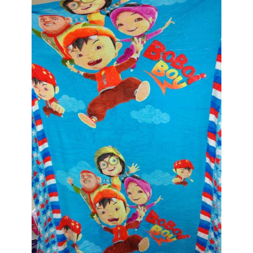 Cuci Gudang Selimut bulu karakter