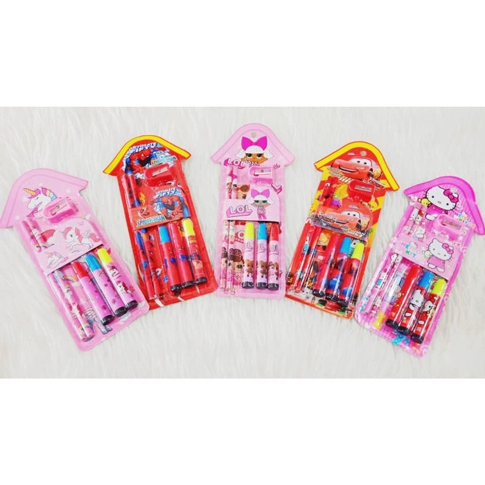 

tulis-alat-paket- souvenir ulang tahun anak paket stationery alat tulis 04 -paket-alat-tulis.