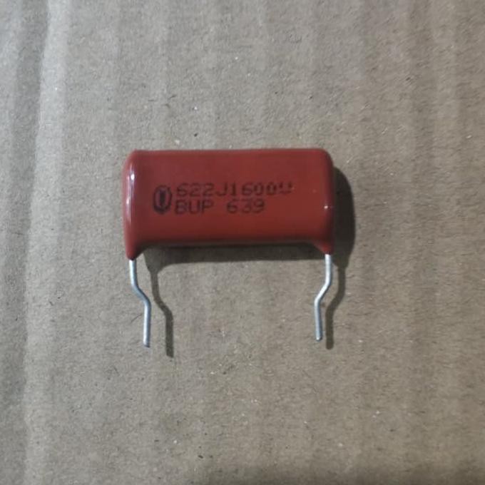 Capasitor Milar 622J 1600V / Cap Milar 622 1600V / Milar 6K2 1600V Jimaud54