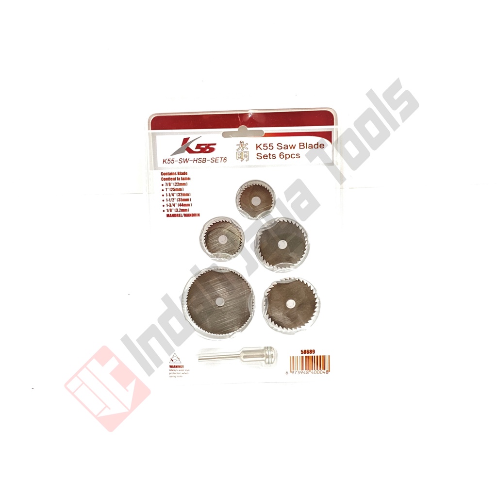 K55 Mata Gergaji Mini 5 pcs - Gerinda Saw Blade Mini Die Grinder Bor