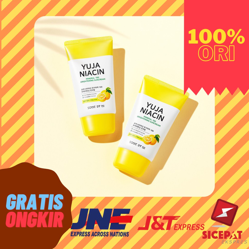 Sunscreen Some By Mi YUJA NIACIN Mineral 100 Brightening SUNCREAM 50ml