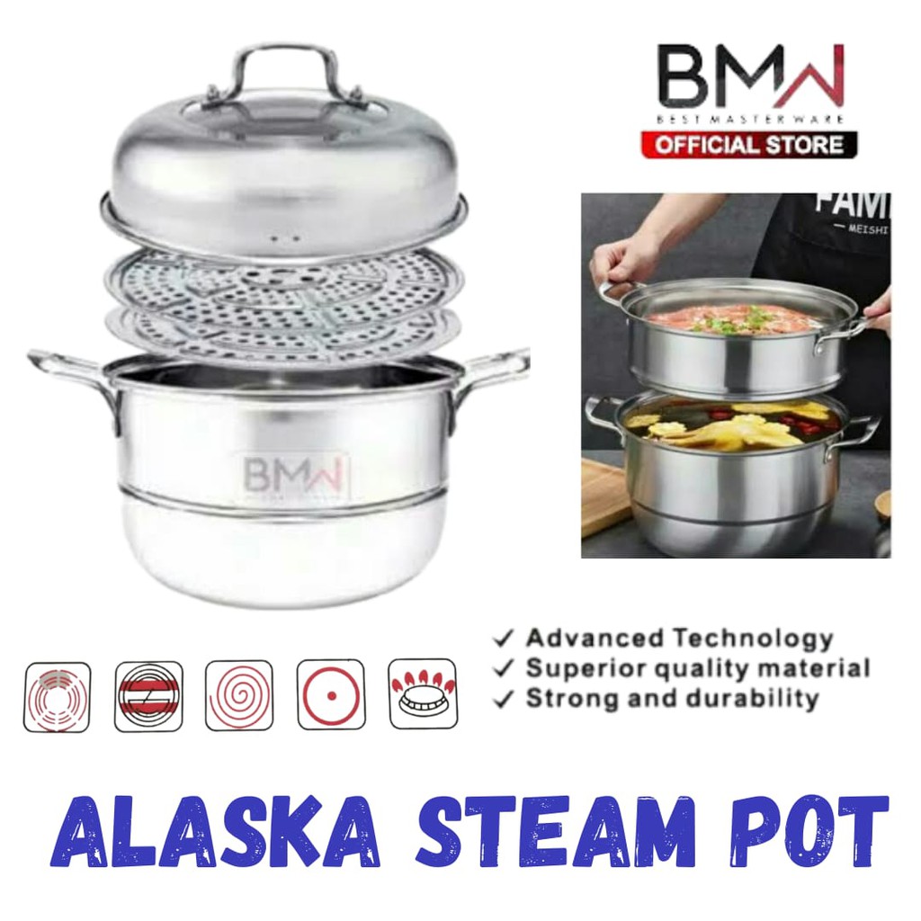 Steamer Alaska Steam Pot BMW