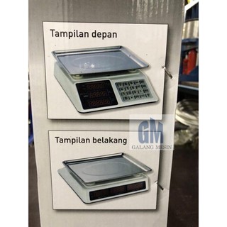 Jual Timbangan Digital WESCO TD30E 30 KG Electric Weighing Scale Alat ...