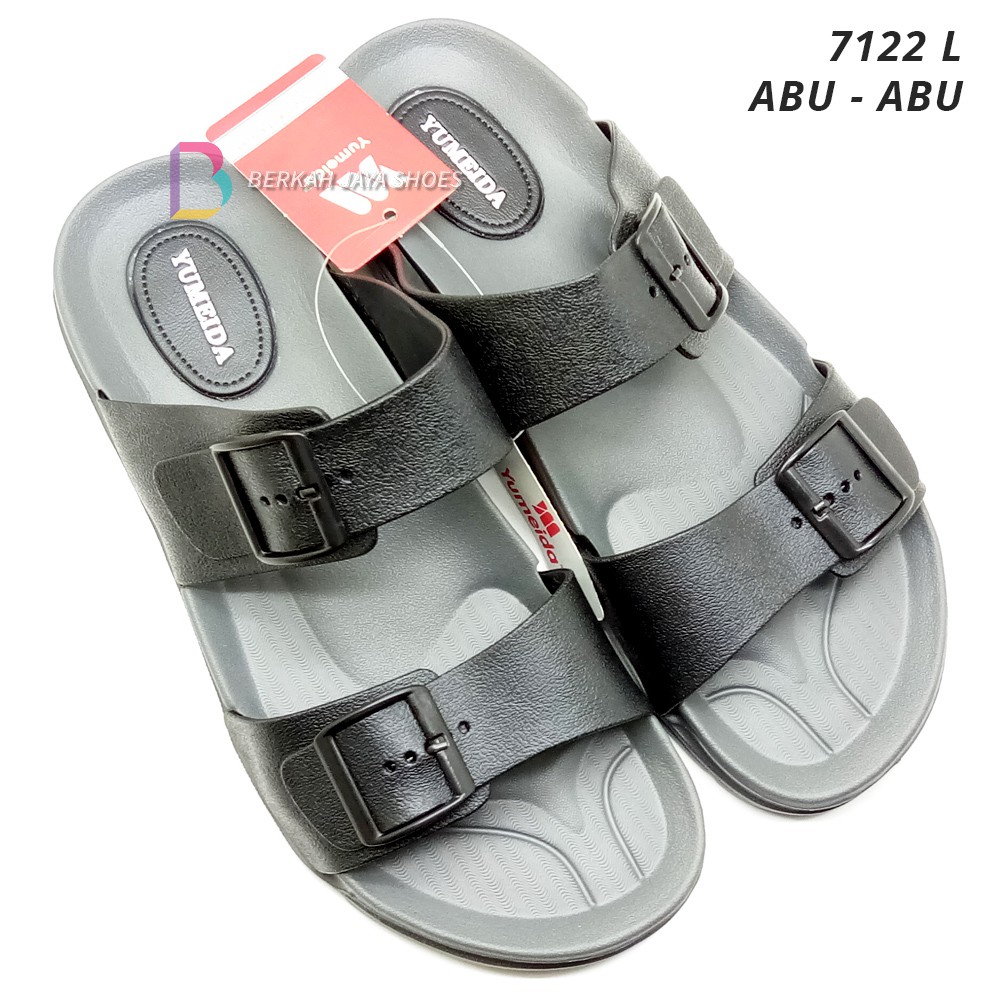 Sandal Pria Karet - Sandal Slop Ban 2 Pria Yumeida 7122 L Varian Warna