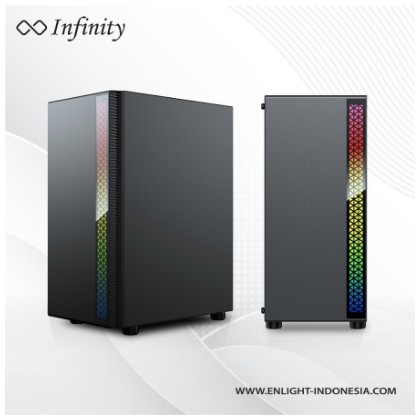 INFINITY FLASH V4 Tempered Glass - ATX, mATX Gaming Case