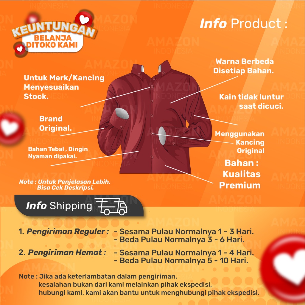 BAJU KOKO MUSLIM LENGAN PANJANG KOKO PRIA WARNA MAROON POLOS BAHAN KAIN KATUN TOYOBO KAIN TEBAL HALUS