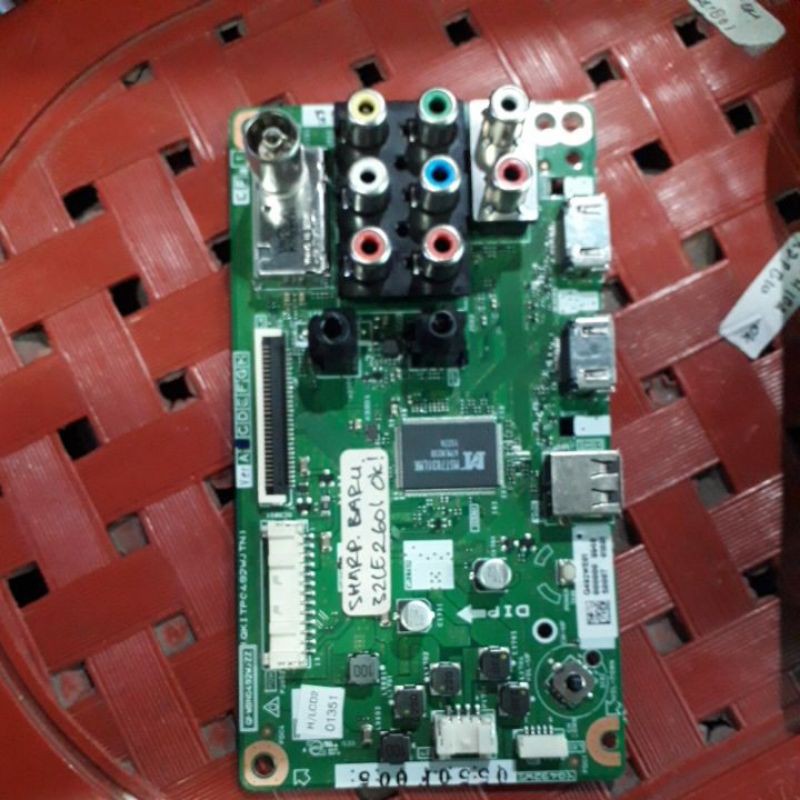 LC-32LE260I MB MAINBOARD SHARP - MOTHERBOARD SHARP LC-32LE260I - MESIN TV LED SHARP LC-32LE260I