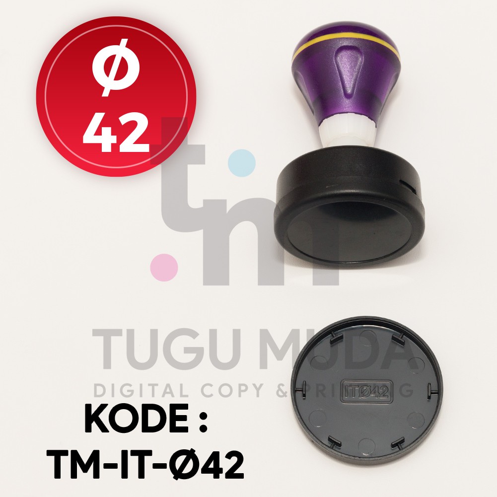 

Gagang Stempel Flash BULAT/LINGKARAN D42 (∅42mm) - TM-IT-DIAMETER 42
