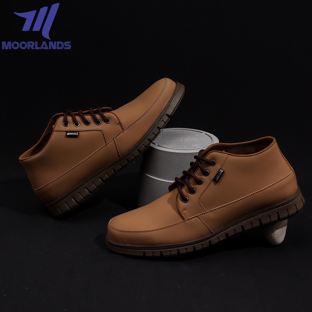 Sepatu Casual Pria Kulit Sepatu Cowok Kekinian Sepatu Kasual Pria Kulit ORIGINAL MOORLANDS