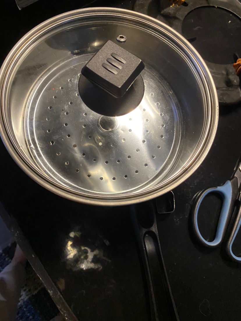 Subron Panci Kukus 20cm Steamer Panci Susu Milk Pot Saringan Multifungsi