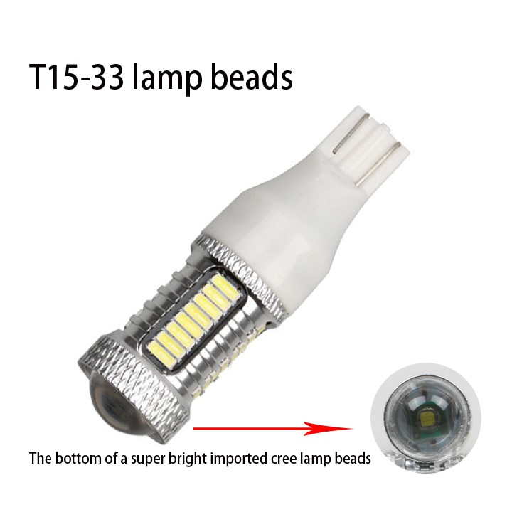 1x【In stock】1157 1156 T20 T15 92SMD Car LED Brake Lamp Decod Fight Lamp Canbus Reversing light