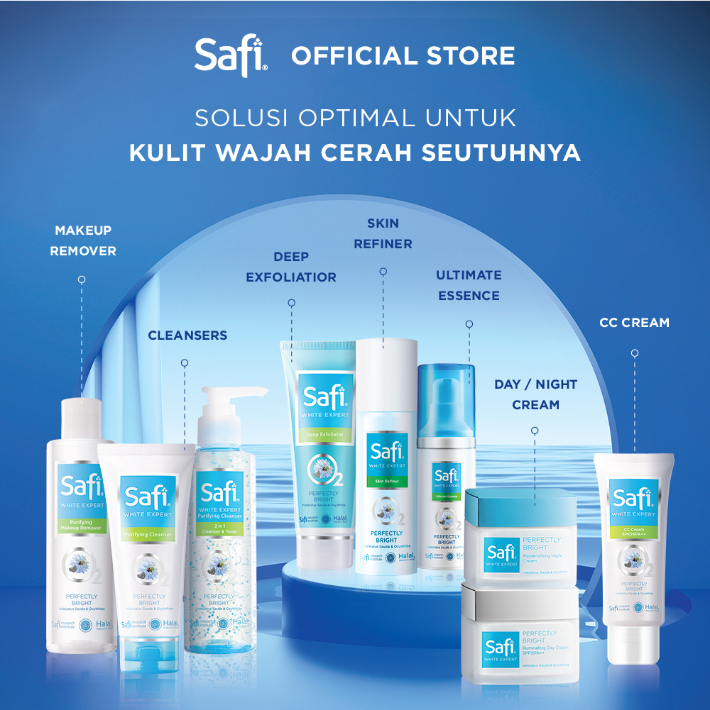 Safi Ultimate Bright Purifying Make Up Remover 200ml - Perawatan Wajah