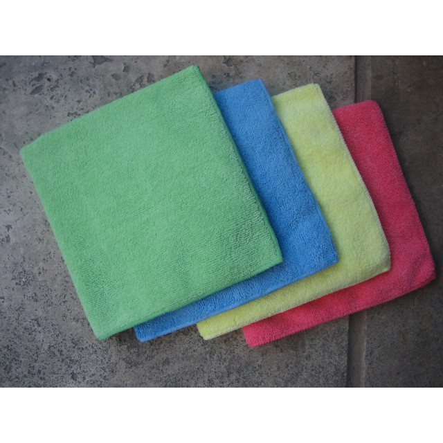 Kain Lap MICROFIBER Handuk Kecil Lap Meja Motor Mobil Serba Guna Serap Air 32x32 420GSM