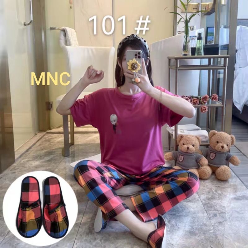 set cp polos MNC free sendal