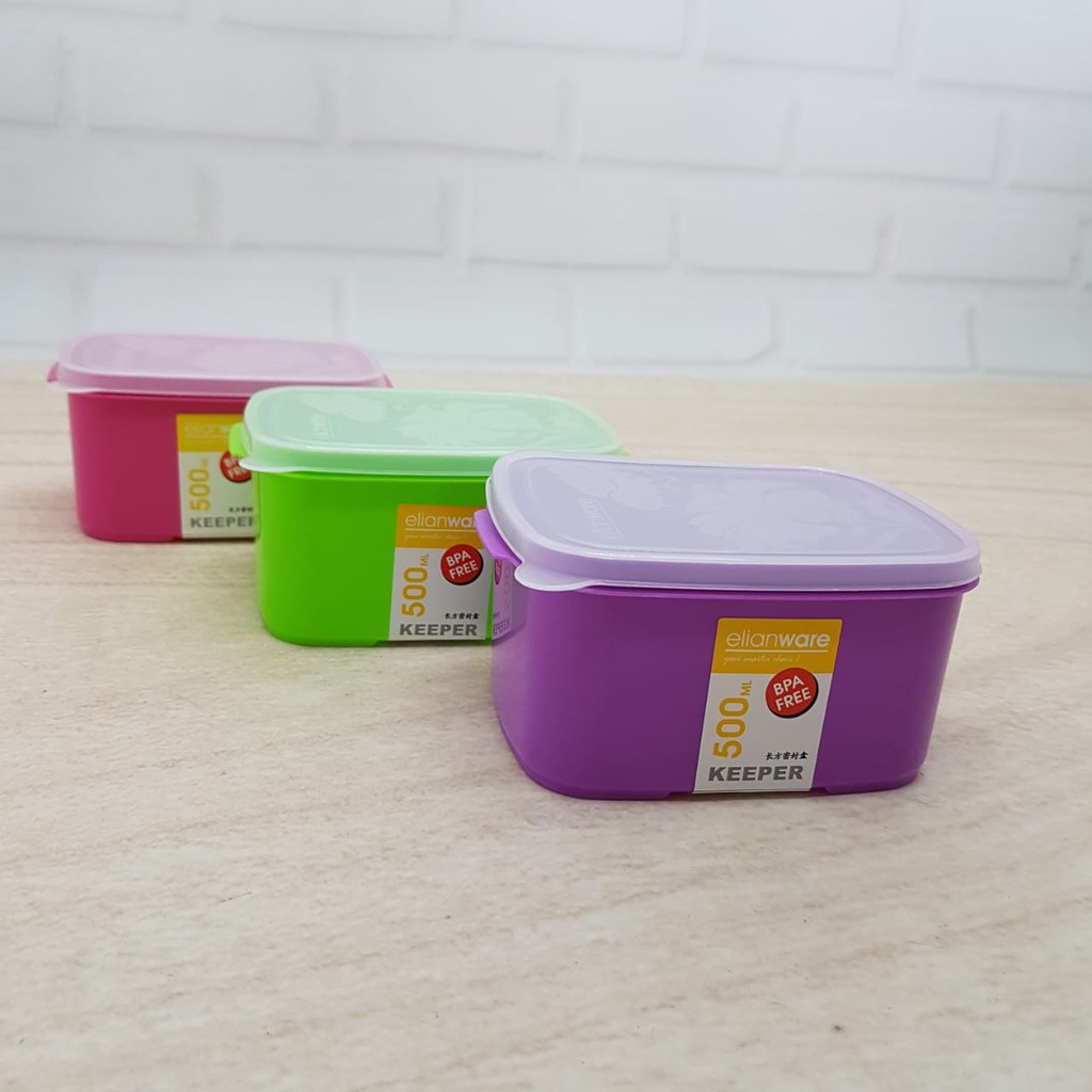 Kotak Makan / Food Keeper 500ml E-1072 Elianware