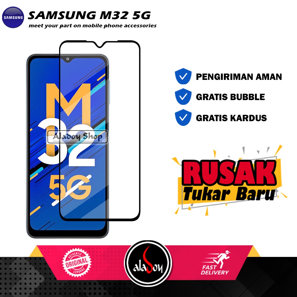 Tempered Glass Samsung M32 5G 2022 Anti Gores Layar Screen Protector