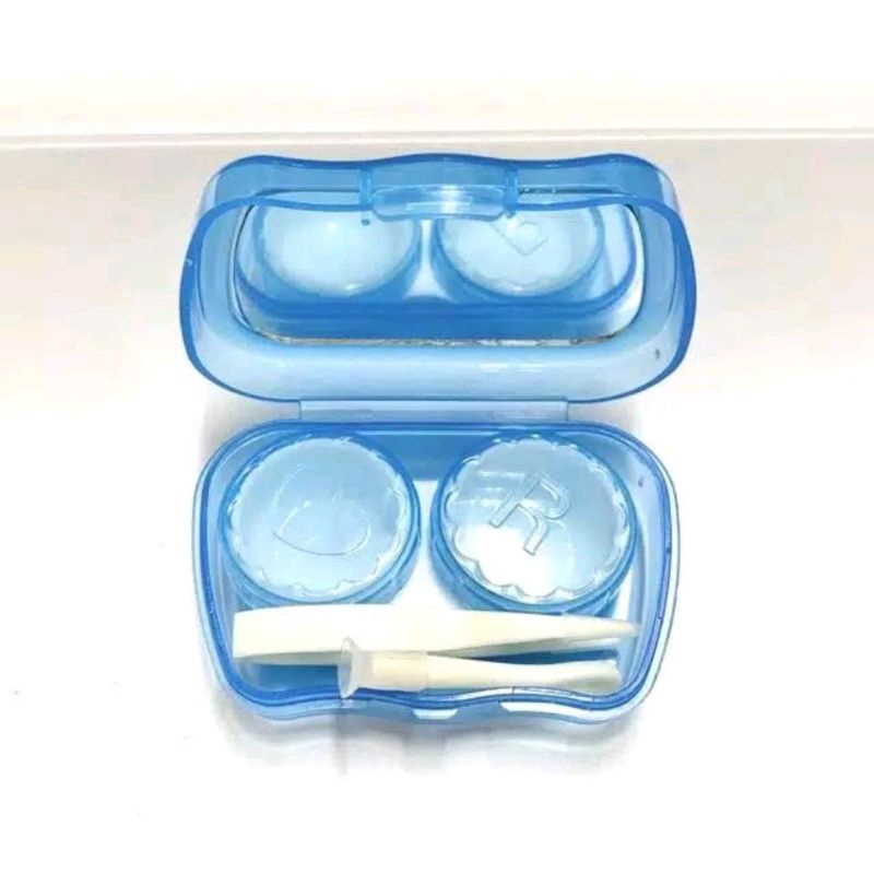 kotak softlens traveling/Lenscase murah