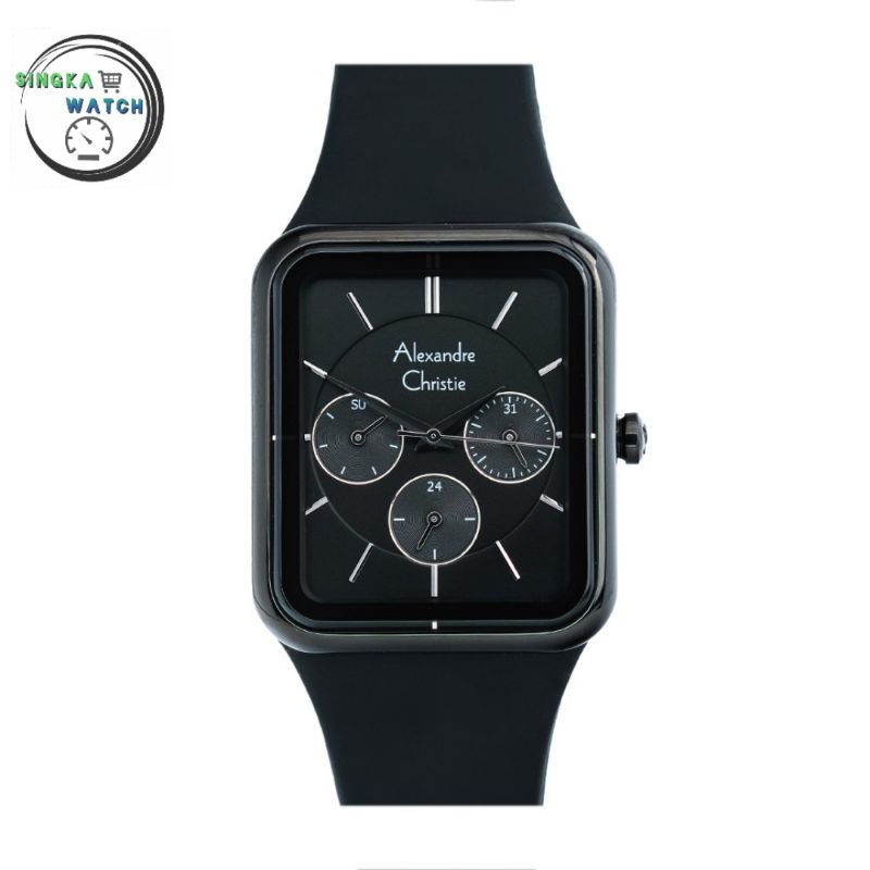 JAM TANGAN CEWEK ALEXANDRE CHRISTIE SERI 2744BF ORI / JAM TANGAN AC ORIGINAL WARNA HITAM