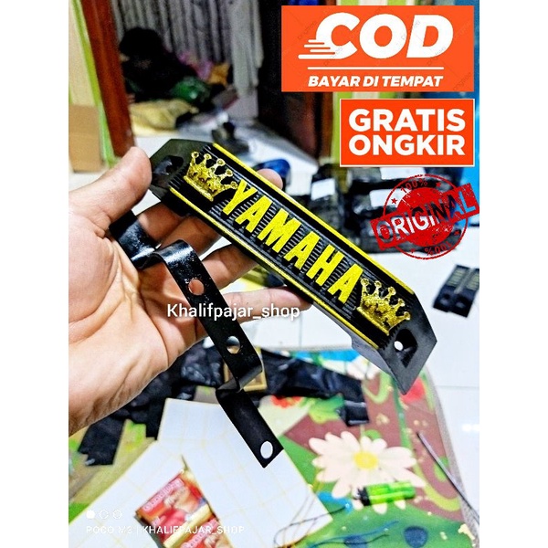 kumis yamaha mahkota + dudukan besi tinggal pasang rx king rx spesial pnp byson