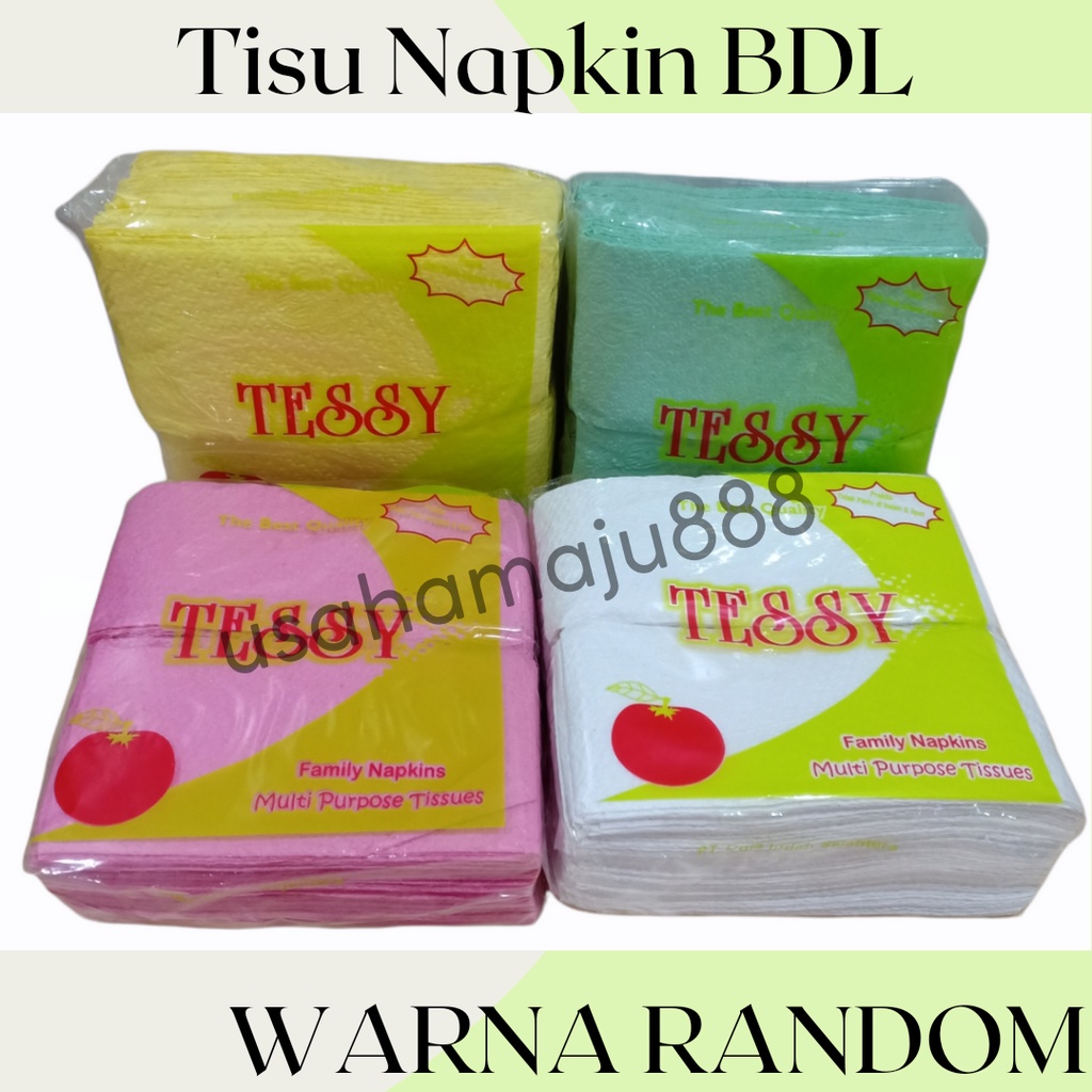 Tissue Napkin Polos / Tisu Sendok Kasar Makan Plasmanan