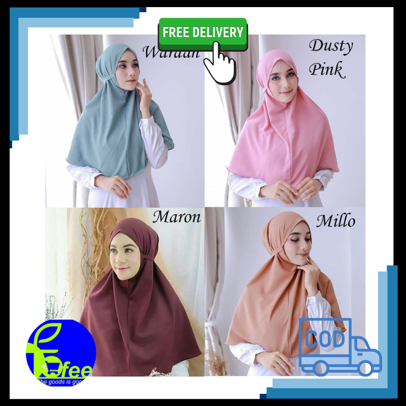 [LOKAL] JILBAB BERGO MARYAM DIAMOND ITALIANO