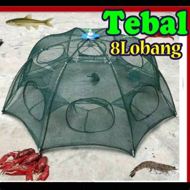 Jaring perangkap ikan - jebakan ikan - bubu - jaring pancing ikan