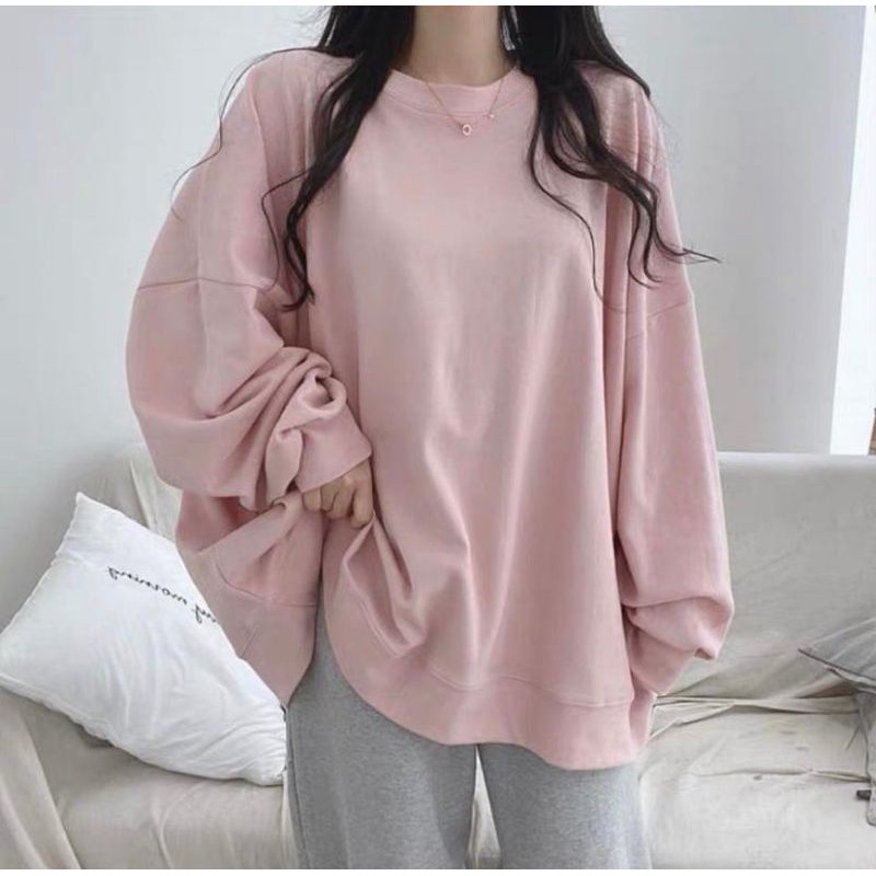sweater murah | sweater wanita | GHEA SWEATER OVERSIZE | sweater big size wanita kekinian