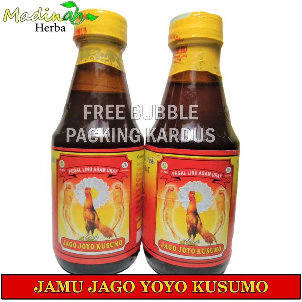 JAMU JAGO JOYOKUSUMO Pegal Linu Nyeri Asam Urat Asli 150 ml