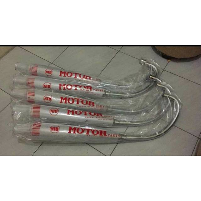 Knalpot CB125 / Corbi ORIGINAL merk NTD