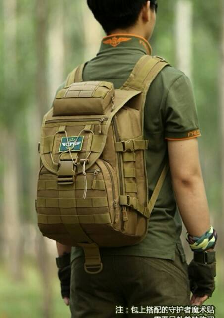 [IMPORT] Tas Ransel Pria Army Import/Ada 2 Tempat Laptop/Anti Air