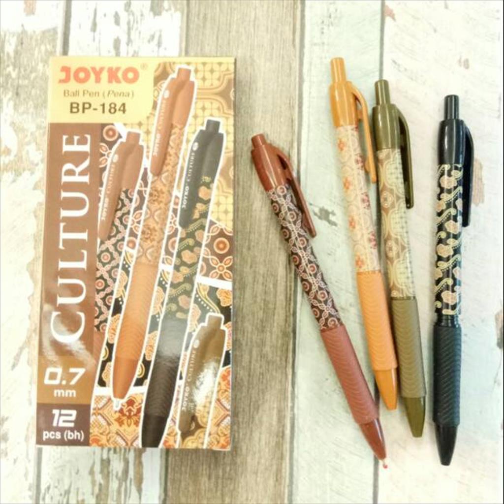 

Pulpen Joyko Bp-184 Culture 0.7mm Murah [INSHOP]