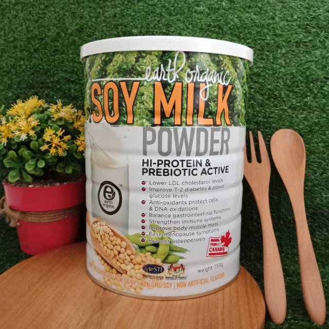 

Earth Living Organic Hi Protein & Prebiotic Active Soy Milk 750g