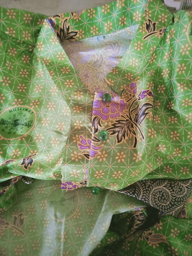 Gamis,setelan Baju Seragam Batik Muslimat Nu Resmi Original Sutra