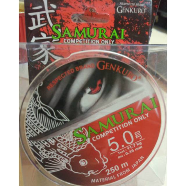 Senar merk Samurai 250m