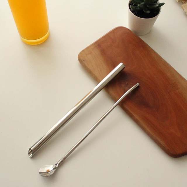 READY STOCK STAINLESS STEEL STRAW